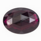 18mm x 25mm Faceted Amethyst Oval Cabochon (2 Pcs) #UP622-General Bead