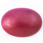 18mm x 25mm Matte Golden Fuchsia Oval Cabochon (2 Pcs) #UP630-General Bead