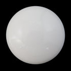 24mm Smooth White Cabochon (2 Pcs) #UP638-General Bead