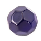 24mm Cobalt Hex Faceted Cabochon #UP642-General Bead