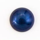 18mm Metallic Blue Cabochon (2 Pcs) #UP644-General Bead