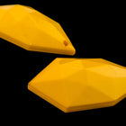 43mm x 20mm Opaque Squash Faceted Teardrop #UP688-General Bead