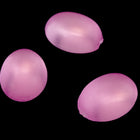 6mm x 8mm Frosted Light Pink Oval Cabochon (4 Pcs) #UP736-General Bead