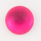 11mm Round Frosted Rose Cabochon (2 Pcs) #UP742-General Bead