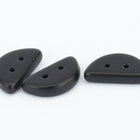 13mm Matte Black Bridge Spacer Bead (4 Pcs) #UPG010