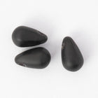 3mm x 5mm Matte Black Teardrop (10 Pcs) #UPG016