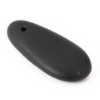 9mm x 19mm Matte Black Flat Teardrop (12 Pcs) #UPG030