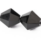 16mm Black Faceted Bicone (2 Pcs) #UPG036