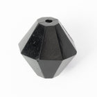 16mm Black Faceted Bicone (2 Pcs) #UPG036