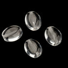 6mm x 8mm Crystal Flat Oval Bead (12 Pcs) #UPG093
