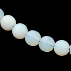 10mm Opal White Round Bead (25 Pcs) #UPG102