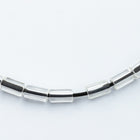 4mm x 7mm Crystal Czech Glass Atlas Bead (12 Pcs) #UPG104