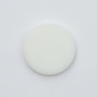 Vintage 18mm White Round Flat Cabochon (2 Pcs) #UPG112