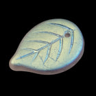 18mm Matte Crystal AB Leaf Pendant (4 Pcs) #UPG144