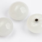 Vintage 15.5mm Opal White Cabochon (2 Pcs) #UPG169
