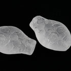 21mm Matte Crystal Snake Head Bead #UPG171