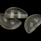 13mm Matte Transparent Gray Bridge Spacer Bead (4 Pcs) #UPG178