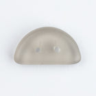 13mm Matte Transparent Gray Bridge Spacer Bead (4 Pcs) #UPG178