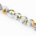 8mm Crystal/Vitrail Medium Round Bead (25 Pcs) #UPG179