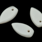 6mm x 11mm Light Gray Petal Bead (10 Pcs) #UPG183