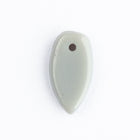 6mm x 11mm Light Gray Petal Bead (10 Pcs) #UPG183