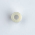 5mm White Tile Bead (50 Pcs) #UPG185