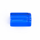 8mm x 12mm Sapphire Czech Glass Atlas Bead (4 Pcs) #UPG233
