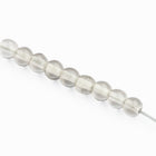 4mm Transparent Gray Bead (50 Pcs) #UPG235