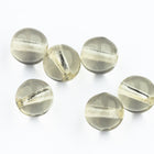 6mm Transparent Light Gray Bead (25 Pcs) #UPG241