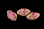 8mm x 12mm Crystal/Vitrail Medium Leaf Bead (4 Pcs) #UPG262
