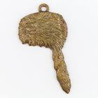 24mm Antique Brass Davy Crockett Cap (2 Pcs) #165A-General Bead