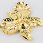 32mm Gold Orchid #1859A-General Bead