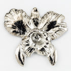 32mm Silver Orchid #1859B-General Bead