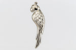 55mm Silver Parrot Charm (Right or Left) #1927-General Bead