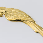 55mm Gold Left Facing Parrot Charm #1977-General Bead