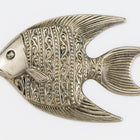 40mm Antique Silver Left Facing Angelfish Charm #2070B-General Bead