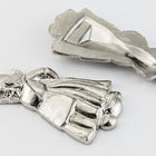 21mm Silver Dutch Girl Charm #2154B-General Bead