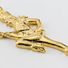 22mm Gold Majorette Charm (2 Pcs) #227A-General Bead