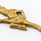 22mm Raw Brass Majorette Charm (2 Pcs) #227B-General Bead