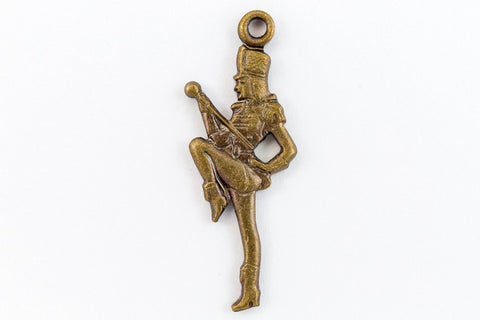 22mm Antique Brass Majorette Charm (2 Pcs) #227C-General Bead