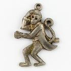 20mm Antique Silver Dancing Monkey #5451B-General Bead