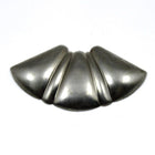 40mm Antique Silver Art Deco Curve (2 Pcs) #2-General Bead