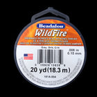 Beadalon Wildfire .15mm Grey Beading Thread (8 Spools, 48 Spools)