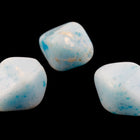 15mm x 10mm Blue Octagon Bead (2 Pcs) #WMS006-General Bead