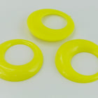 35mm Yellow Lucite Pirate Hoop (2 Pcs) #WMS033-General Bead