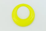35mm Yellow Lucite Pirate Hoop (2 Pcs) #WMS033-General Bead