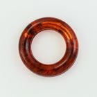 25mm Tortoiseshell Lucite Ring (2 Pcs) #WMS036-General Bead