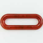 48mm x 18.5mm Milky Tortoiseshell Lucite Oval Ring (2 Pcs) #WMS038-General Bead