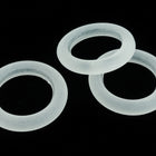 33mm Matte Crystal Lucite Ring (2 Pcs) #WMS040-General Bead