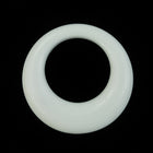 33mm White Lucite Pirate Hoop (2 Pcs) #WMS041-General Bead